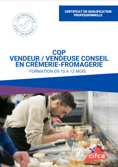 Brochure devenir fromager