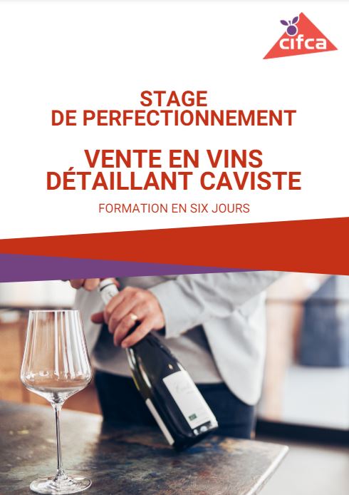 Brochure stage Caviste